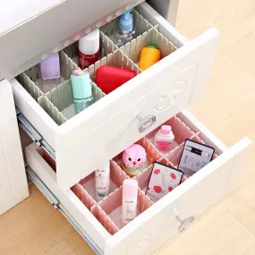 1 Pair Drawer Divider, Multipurpose Drawer Organizer, Storage Compartment Box