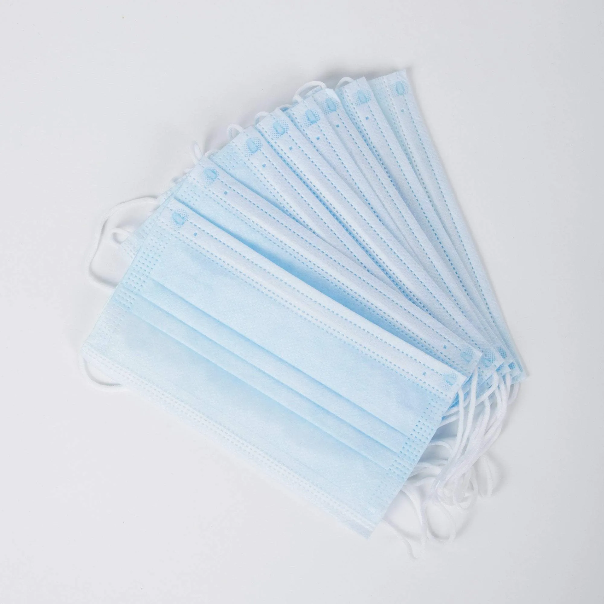 3-Ply Disposable Face Mask, Blue, 50 ct.