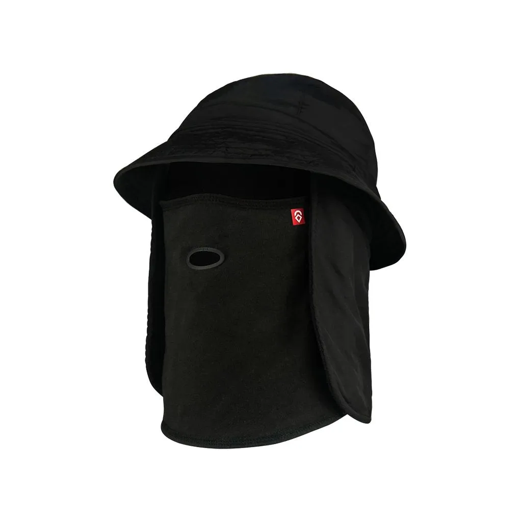 Airhole Tech Hat Bucket 3 Layer - Black