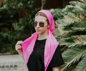 Barbie Pink Bathing Suit Headscarf (with velvet   silicone Grip band)