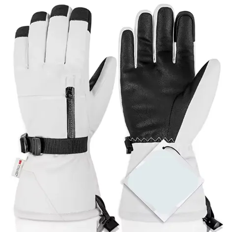 Durable Men's Gloves with Adjustable and Waterproof Features