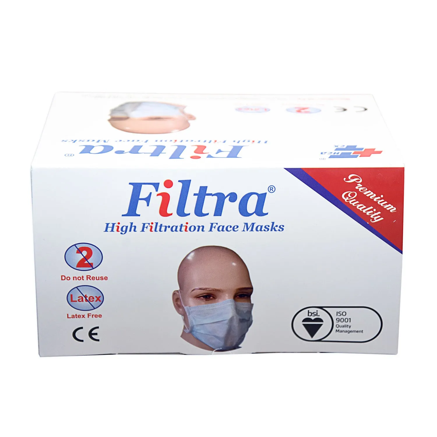 Filtra FACE MASK 3 PLY LOOP 100 PCS