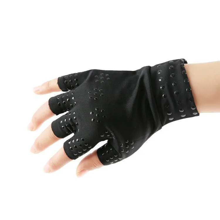 Half Finger Non-Slip Sports Gloves with Pressure Relief for Joint Training