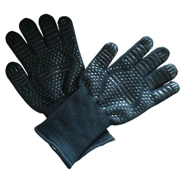 Heat Resistant Thick Silicone Durable Gloves