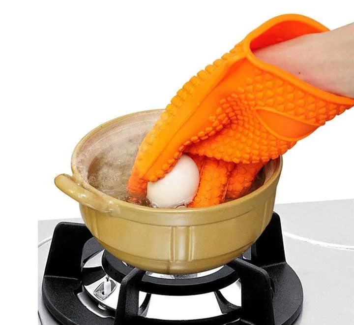 Hot Hands Non-Slip Silicone Cooking Gloves