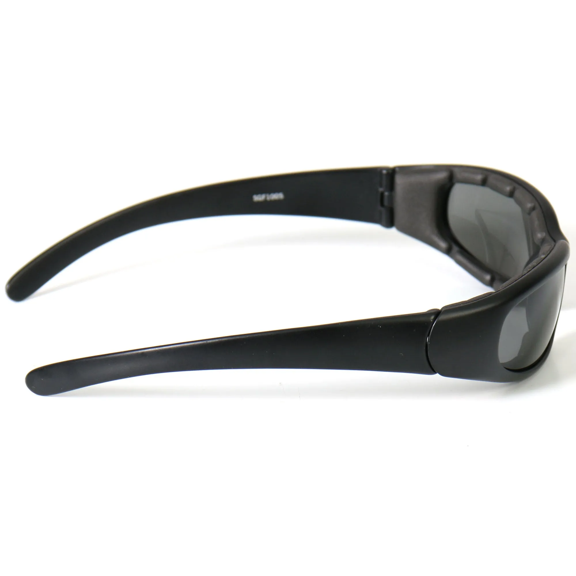 Hot Leathers Chicago Riding Sunglasses w/Smoke Lenses