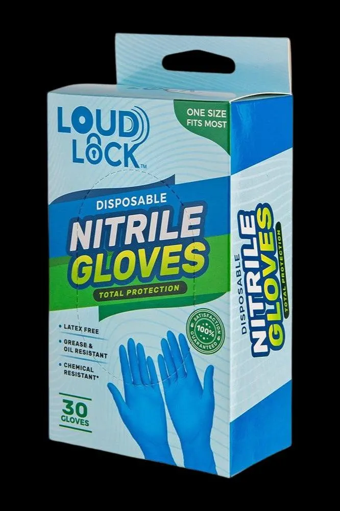 Loud Lock Nitrile Gloves - 30ct