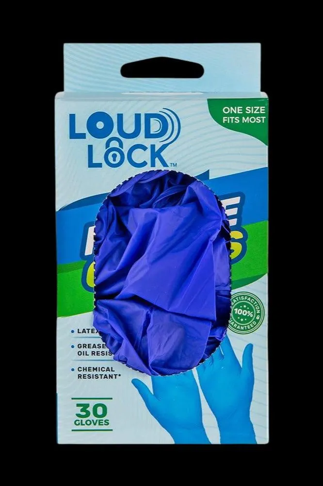 Loud Lock Nitrile Gloves - 30ct