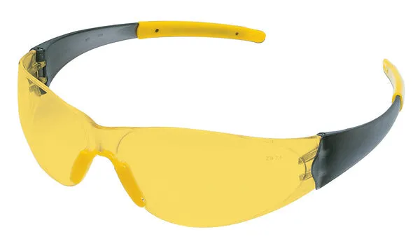 MCR Safety CK2 Yellow TPR, Amber Lens