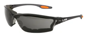 MCR Safety Law LW3 Foam Lined, Gray AF Lens