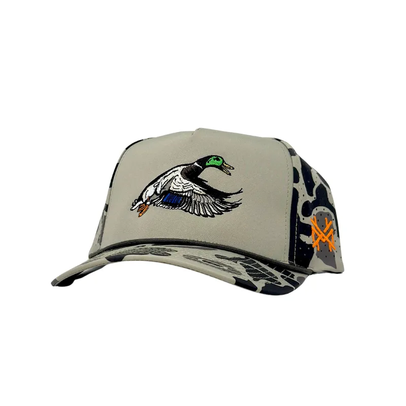 MHC Mallard Trucker Cap - Tan/Camo