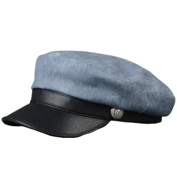 Napoli Genuine Leather Sailor Cap