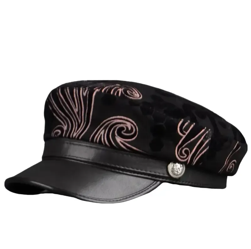 Napoli Genuine Leather Sailor Cap