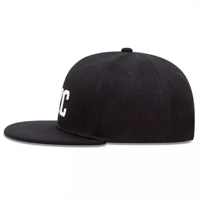 NYC Classic Black Snapback Cap