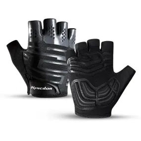 Outdoor Non-Slip Cycling Bicycle Long Finger Gloves Sports Touch Screen Men And Women Sbr Shock-Absorbing Gloves