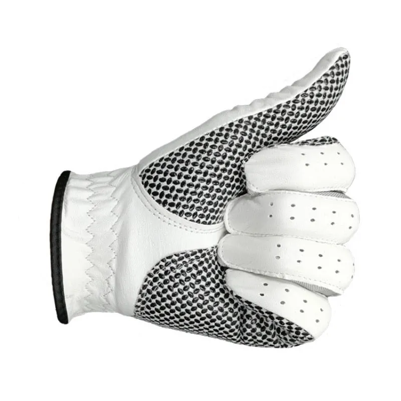 Pair Of Golf Gloves Men's Lambskin Non-Slip