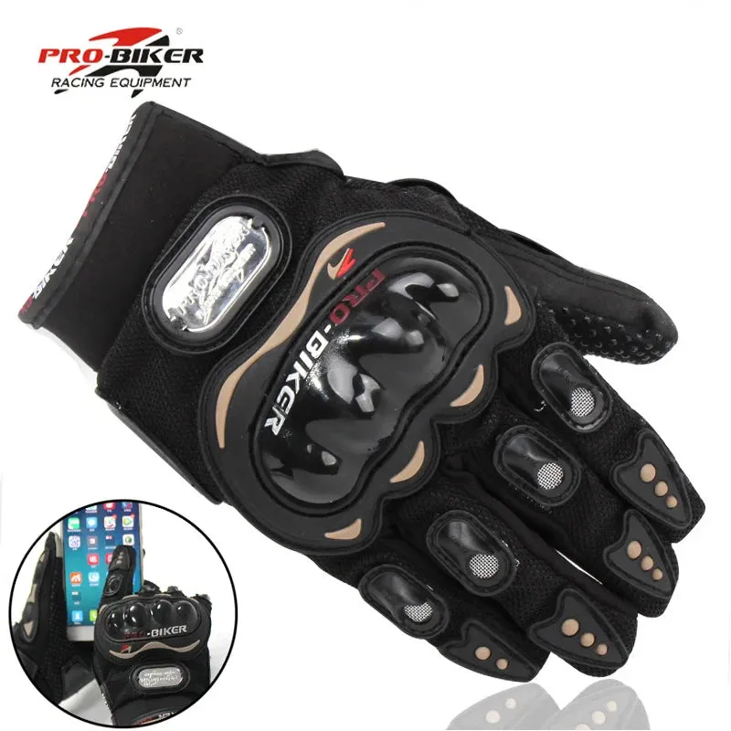 PRO Biker Full Finger Unisex Motorcycle Gloves