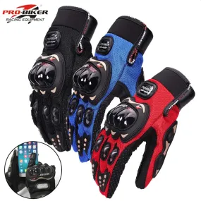 PRO Biker Full Finger Unisex Motorcycle Gloves