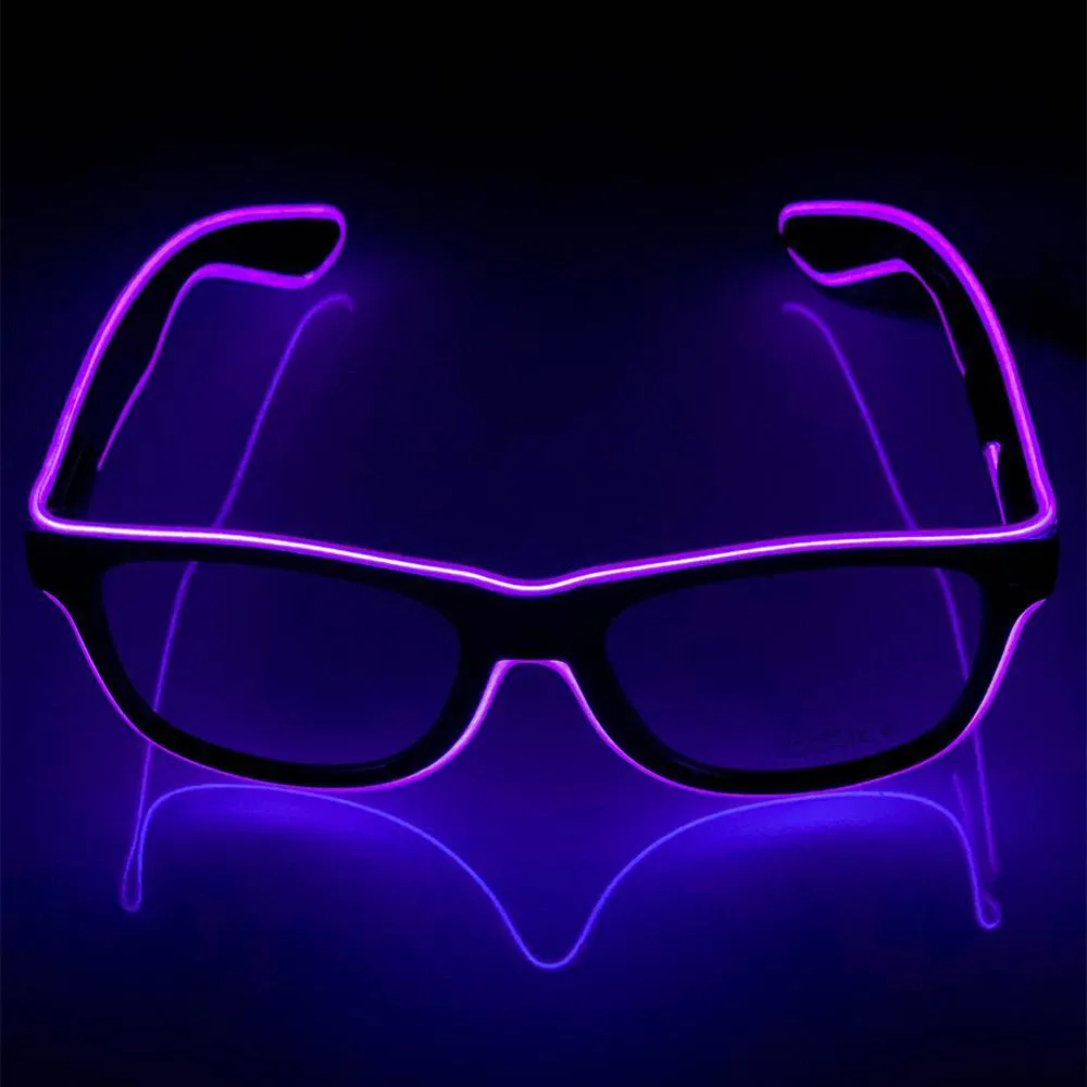 Purple LED Glasses