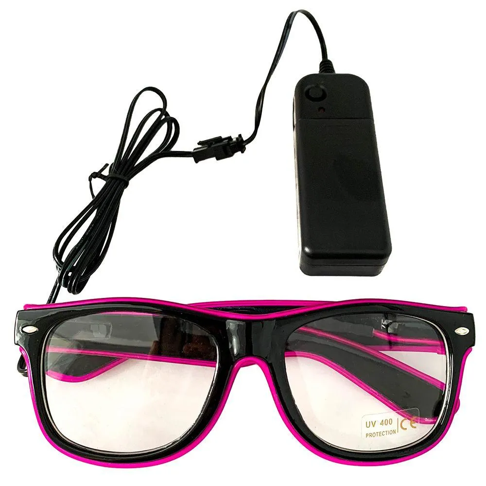 Purple LED Glasses