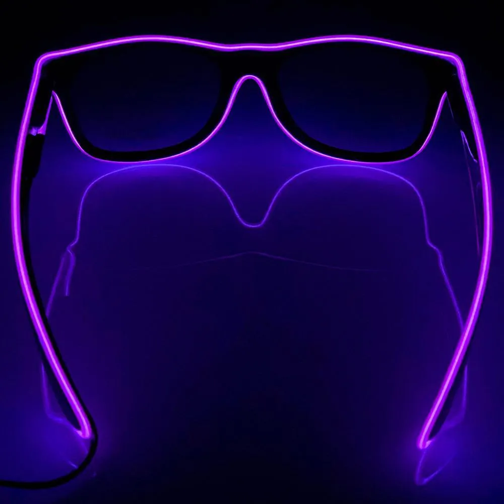 Purple LED Glasses