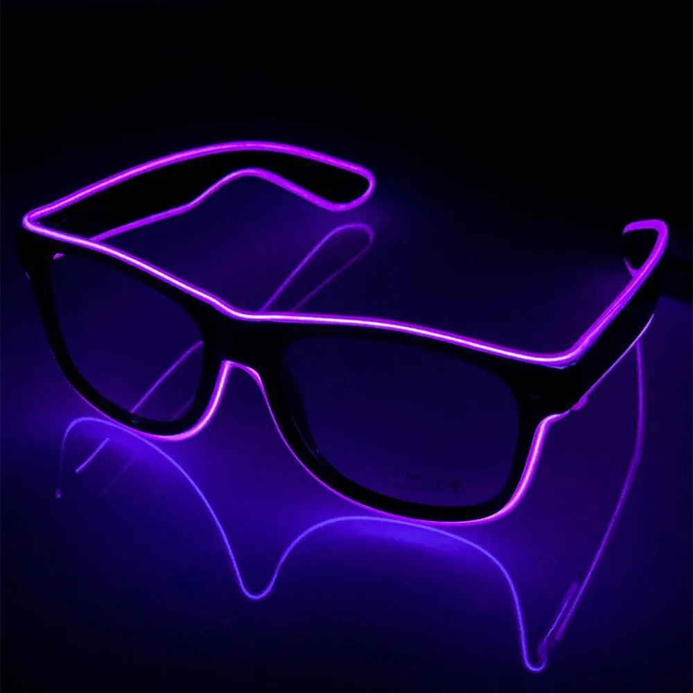 Purple LED Glasses