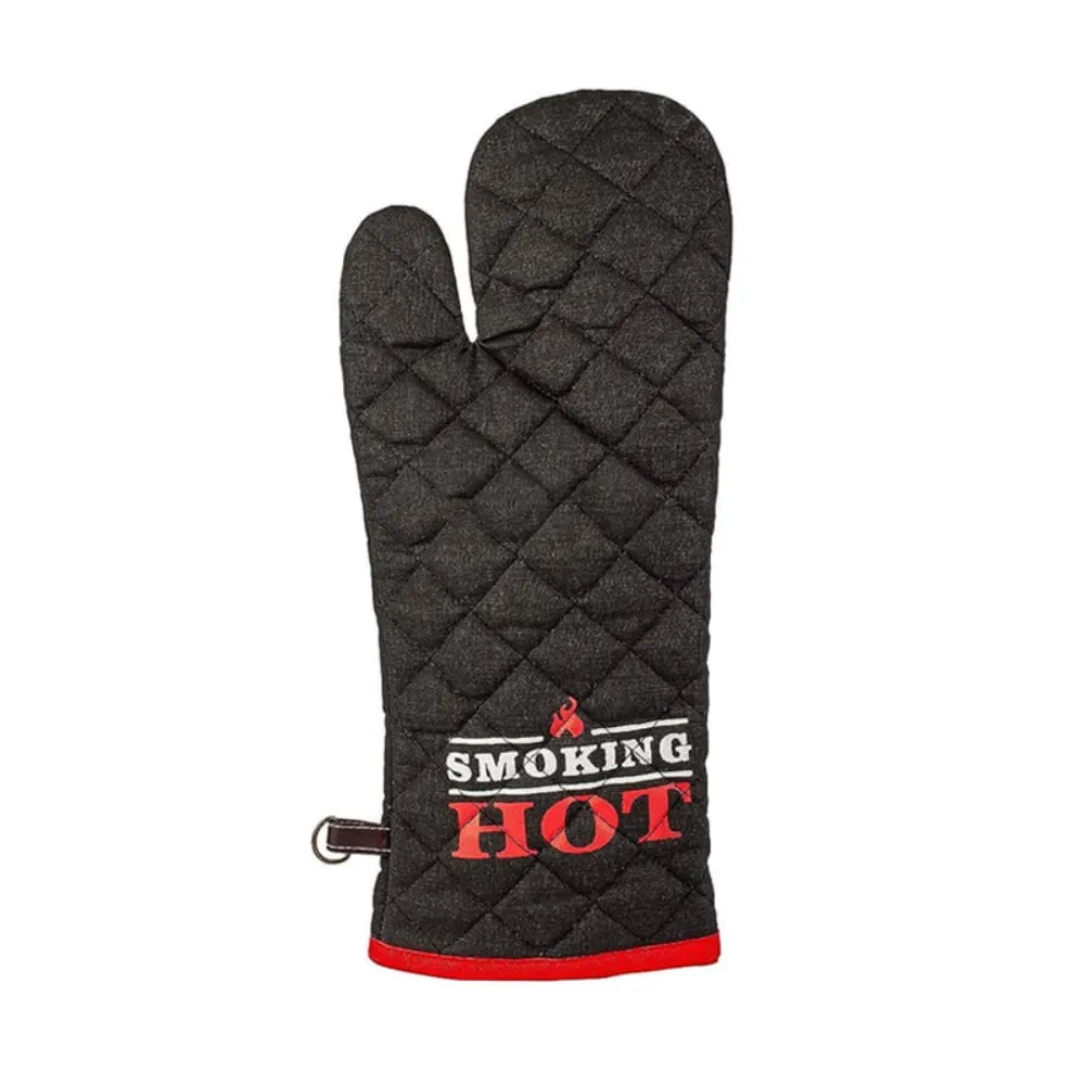 "Smoking Hot" Cotton Kitchen Glove - Heat Resistant and Durable