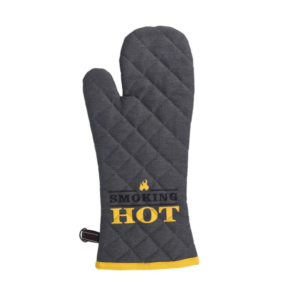 "Smoking Hot" Cotton Kitchen Glove - Heat Resistant and Durable