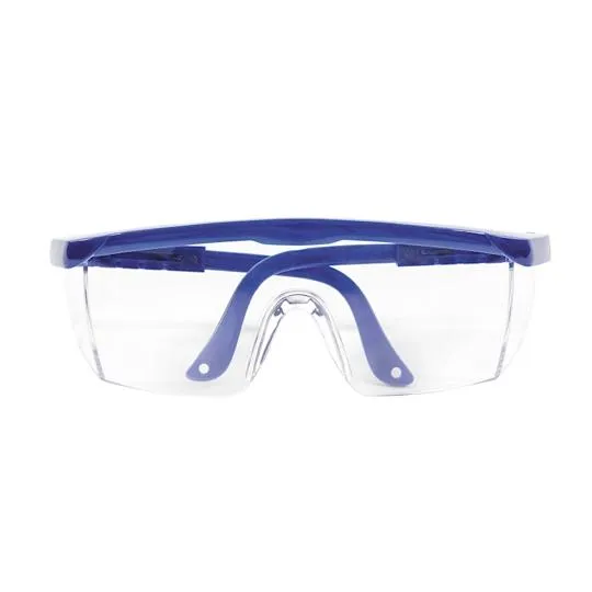 Snow Joe   Sun Joe SGLASS-ADJ Protective Safety Glasses/Goggles with Adjustable Frame, Meets ANSI Z81.7 Standard, Blue