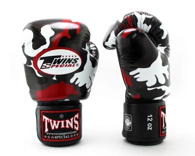 Twins Special Fancy BOXING GLOVES FBGVL3-AR RED