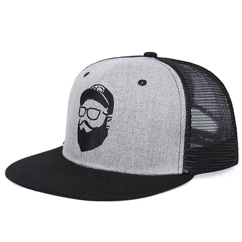 Uncle Beard Snapback Cap