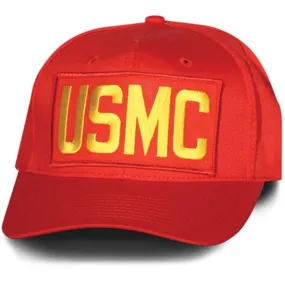 USMC Bar Patch Ball Cap