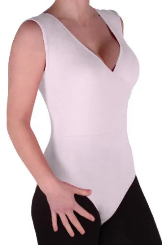 V Neck Sleeveless Leotard