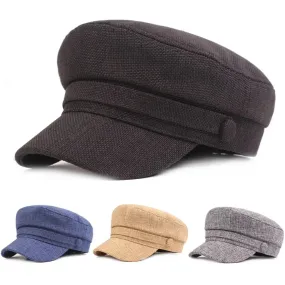 Victory Plain Linen Sailor Cap