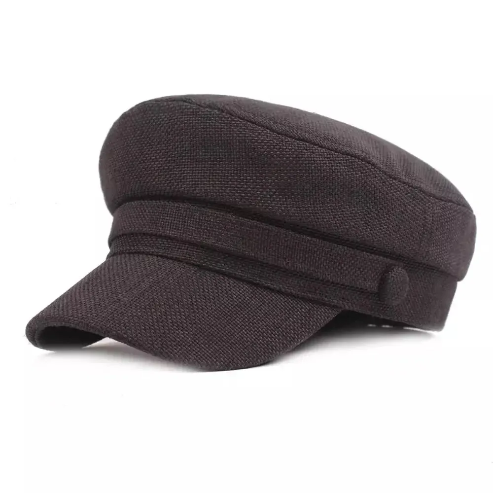 Victory Plain Linen Sailor Cap