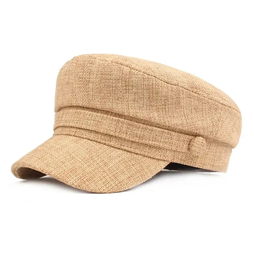 Victory Plain Linen Sailor Cap