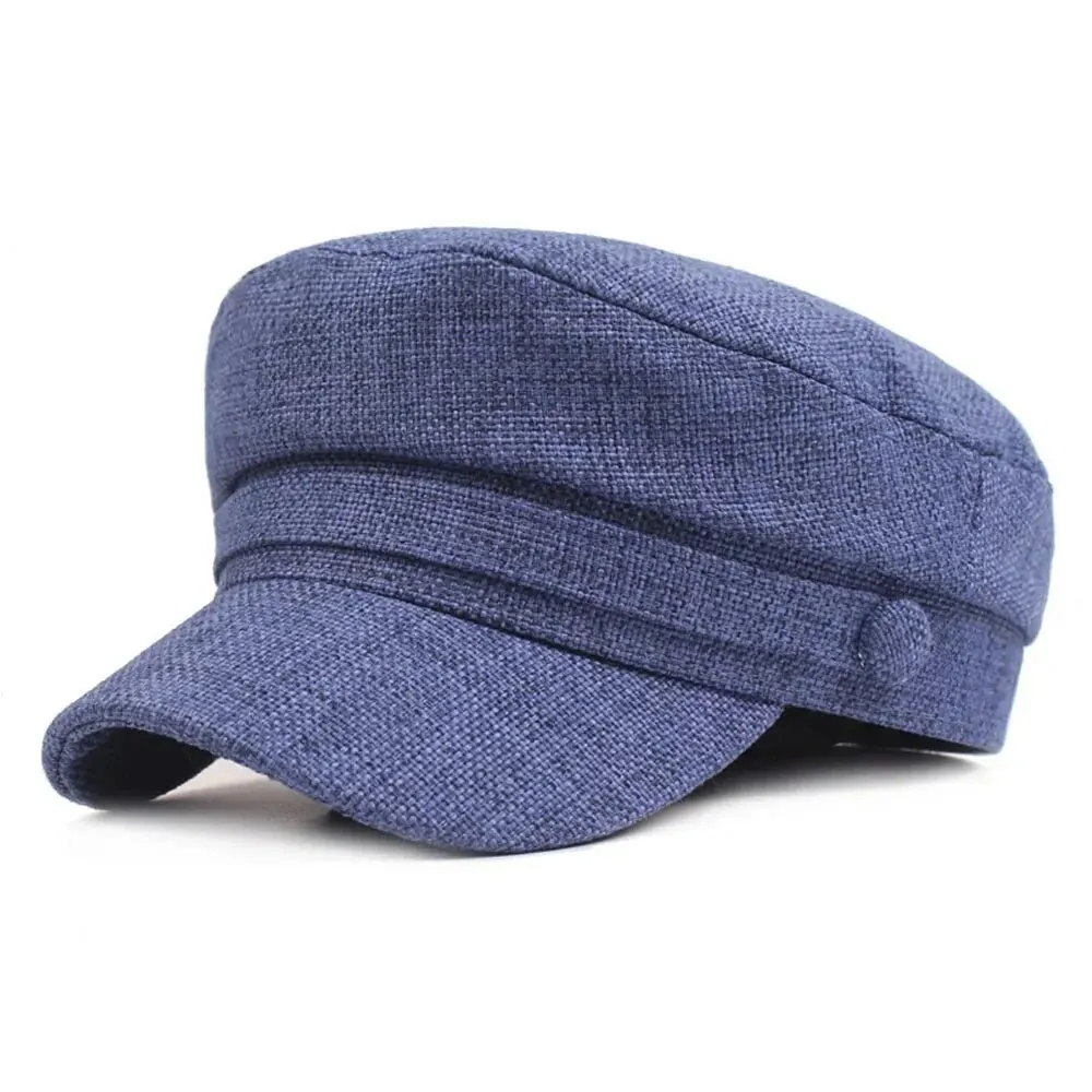 Victory Plain Linen Sailor Cap