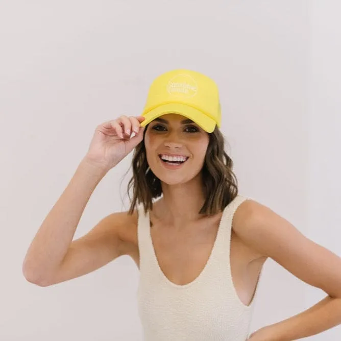 Yellow Sunshine Tienda Trucker Hat