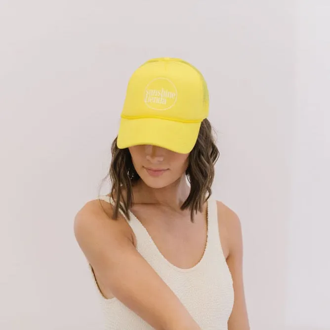 Yellow Sunshine Tienda Trucker Hat